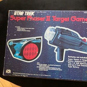 Wow/! Never used- Star Trek Target Game!